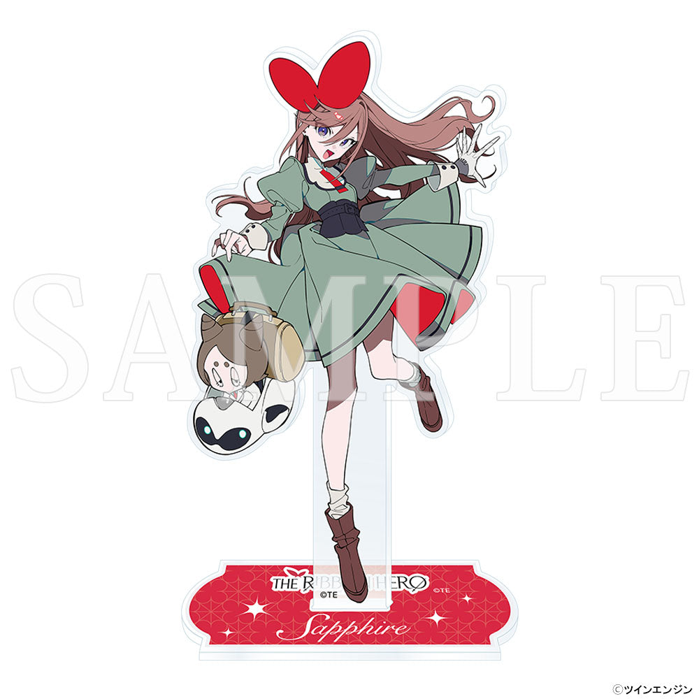 『THE RIBBON HERO リボンヒーロー』アクリルスタンド サファイア(私服)
