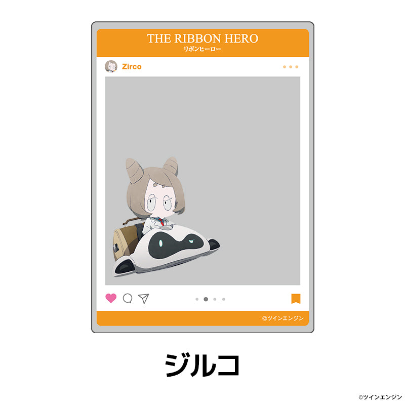 【予約商品】『THE RIBBON HERO リボンヒーロー』 SNS風クリアカード ジルコ
