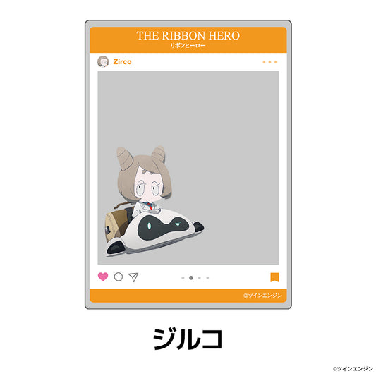 【予約商品】『THE RIBBON HERO リボンヒーロー』 SNS風クリアカード ジルコ