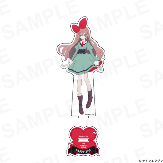 【予約商品】『THE RIBBON HERO リボンヒーロー』 アクリルスタンド サファイア（私服）