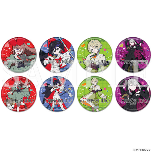 『THE RIBBON HERO リボンヒーロー』トレーディング缶バッジ(単品)