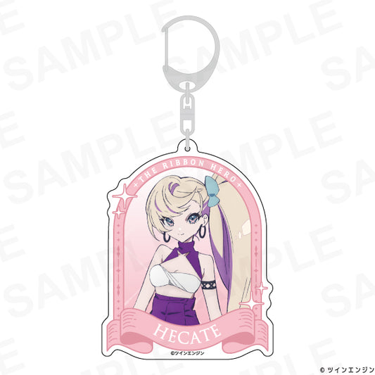 【予約商品】『THE RIBBON HERO リボンヒーロー』 アクリルキーホルダー へケート