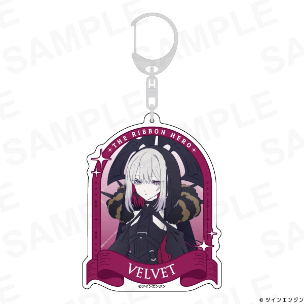 【予約商品】『THE RIBBON HERO リボンヒーロー』 アクリルキーホルダー ベルベット
